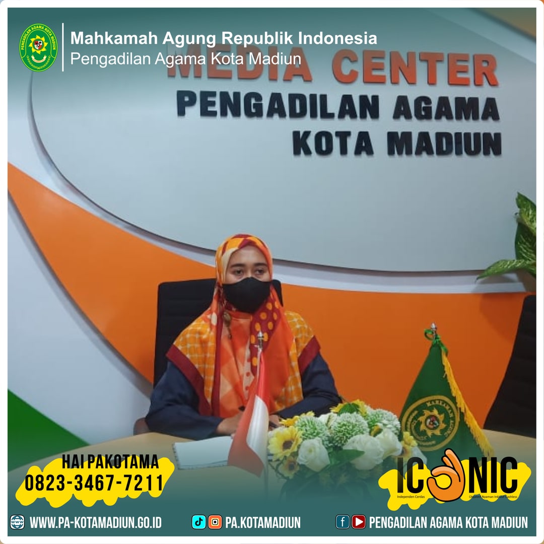 Kasubbag Kepegawaian Ortala PA Kota Madiun Mengikuti Kegiatan Podjok