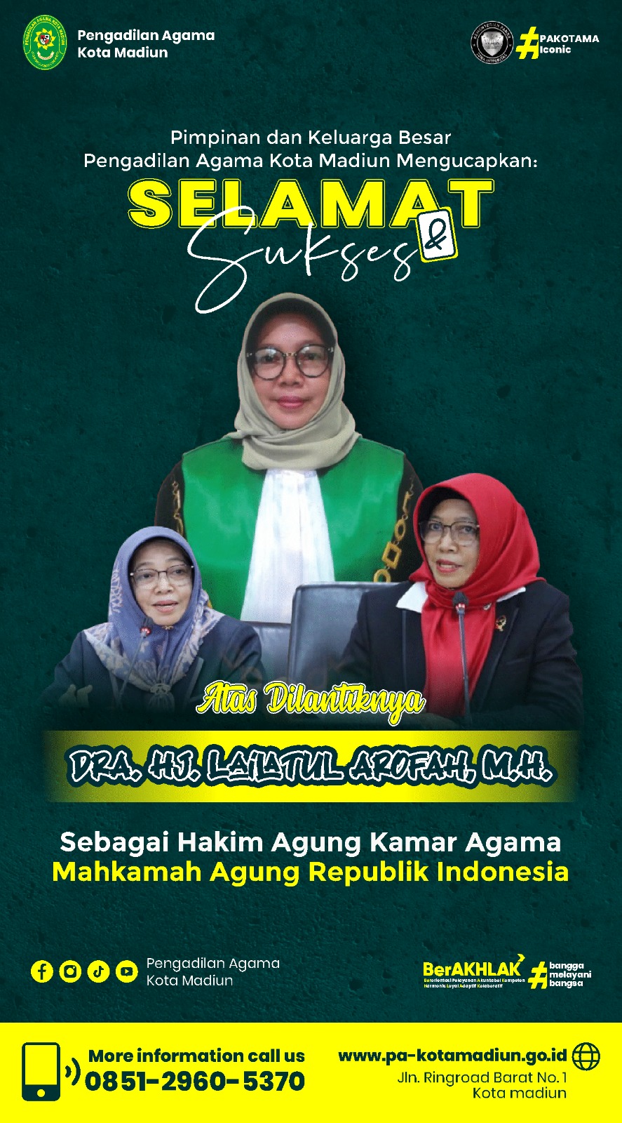 HAKIM AGUNG DRA LAILATUL 2025