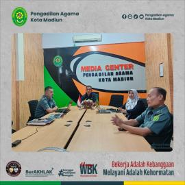 PA Kota Madiun Ikuti Identifikasi Kebutuhan Bangunan Gedung Kantor oleh Biro Perlengkapan Mahkamah Agung Secara Daring |03-12-2025|