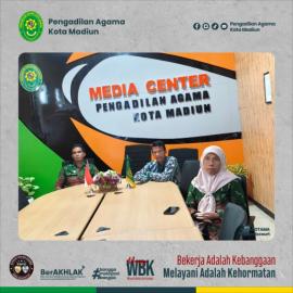 PPPK Operator Layanan Operasional PA Kota Madiun Mengikuti Overview Orientasi PPPK Mahkamah Agung Tahap II Tahun 2025 Batch IX |05-12-2025|