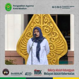 Apel Senin Pagi PA Kota Madiun, "Jaga Marwah Institusi, Istiqamah Dalam Pelayanan Publik" |19-01-2026|