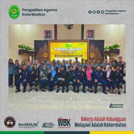 Akhiri Kegiatan Pengawasan dan Pembinaan Reguler, Tim Hatibinwasda PTA Surabaya Berikan Apresiasi Kinerja dan Fasilitas Layanan PA Kota Madiun |03-02-2026|