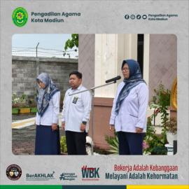 Apel Senin Pagi PA Kota Madiun: “Etika Magang Mahasiswa dan Performa Kerja Aparatur PA Kota Madiun” |09-02-2026|