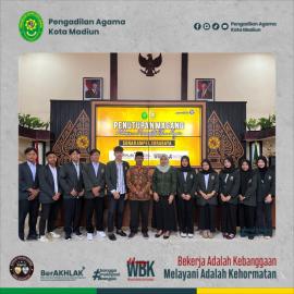 Lepas Mahasiswa PKL UINSA, Hakim PA Kota Madiun Tekankan Pentingnya Integritas dan Etika Profesi Hukum |20-02-2026|