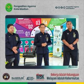 Perkuat Integritas, PA Kota Madiun Pastikan Nilai WBK Terinternalisasi di Setiap Lini Layanan |01-04-2026|