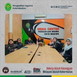 PA Kota Madiun Hadiri Halal Bi Halal Keluarga Besar Peradilan Agama seluruh Indonesia Secara Virtual |01-04-2026|