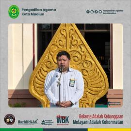 Spirit Apel Senin Pagi di PA Kota Madiun: “Merawat Budaya Kerja, Menjaga Dedikasi Melayani" |06-04-2026|