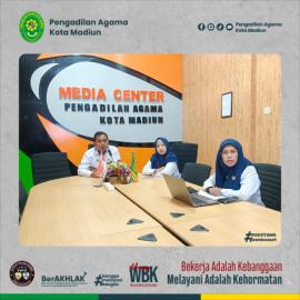 PA Kota Madiun Perkuat Sinergi Optimalisasi Penyerapan Anggaran Tahun 2026 dalam Rapat Koordinasi  Biro Keuangan Mahkamah Agung |13-04-2026|