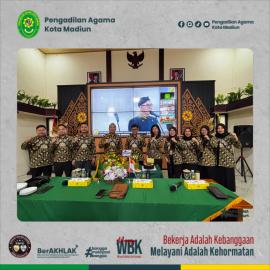 IKAHI Cabang Kota Madiun Hadiri Puncak  Peringatan  HUT ke – 73 IKAHI  Tahun  2026 Secara Virtual |22-04-2026|