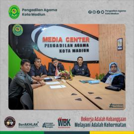 Pelaksanaan Audit Mutasi Ketua Pengadilan Agama Kota Madiun oleh Pengadilan Tinggi Agama Surabaya |13-05-2026|