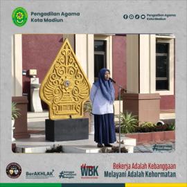 Spirit Apel Pagi PA Kota Madiun: Rawat Budaya Kerja Positif, Jaga Stamina Untuk Pelayanan Prima |18-05-2026|