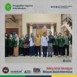 Pelepasan Mahasiswa PKL STAINU  Madiun di PA Kota Madiun |18-05-2026|