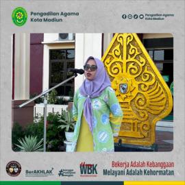 Apel Jum’at Sore PA Kota Madiun, Penguatan Integritas dan Dedikasi Aparatur |29-05-2026|