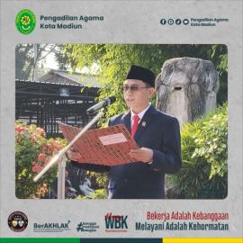 PA Kota Madiun Gelar Upacara Peringatan Hari Lahir Pancasila Tahun 2026 |01-06-2026|