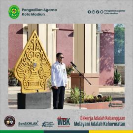 Apel Senin Pagi PA Kota Madiun, Ketua: Tingkatkan Kualitas Institusi ke Arah yang Lebih Baik |08-06-2026|