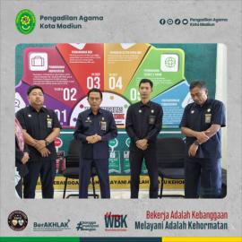 Pacu Kinerja Aparatur, Ketua PA Kota Madiun Tegaskan Konsistensi Budaya Kerja Profesional |10-06-2026|