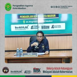 Evaluasi Kinerja dan Dorong Penguatan Digitalisasi, PA Kota Madiun Gelar Rapat Monev Bulan Mei 2026 |10-06-2026|