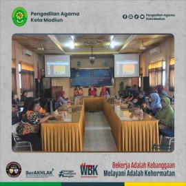 Panitera Muda Permohonan PA Kota Madiun Hadiri Pertemuan Forum PUSPA "Retno Dumilah" Kota Madiun |12-06-2026|