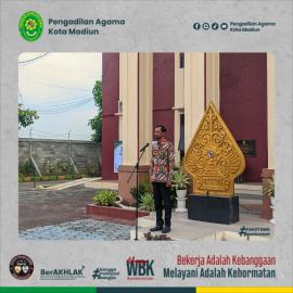 Apel Jum’at Sore PA Kota Madiun, Menjaga Semangat Pengabdian dan Pelayanan kepada Masyarakat |12-06-2026|