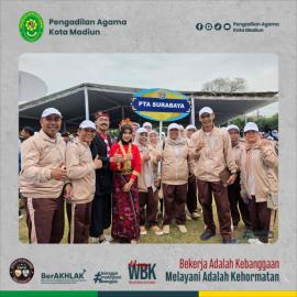 PA Kota Madiun Hadiri Pembukaan Kejurnas Tenis Beregu ke - XX PTWP Piala Ketua Mahkamah Agung Tahun 2026 |12-06-2026|