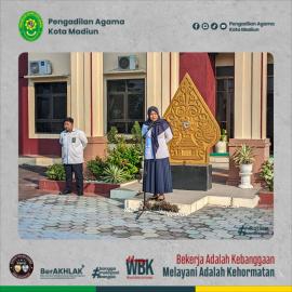 Apel Senin Pagi PA Kota Madiun: Pelayanan dengan Hati, Menjaga Marwah Institusi |15-06-2026|