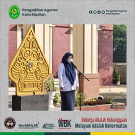Gelorakan Semangat Awal Pekan PA Kota Madiun:   Self-Improvement, Berikan Pelayanan Berkualitas |22-06-2026|