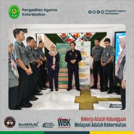 Ketua PA Kota Madiun Ajak Seluruh Aparatur Tingkatkan Kualitas SDM dan Moralitas |24-06-2026|