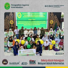 Wujudkan Generasi Berilmu dan Bertaqwa, Dharmayukti Karini Cabang Kota Madiun, Berikan Beasiswa Pendidikan (BDBS) Tahun 2026 Kepada 30 Putra-Putri Warga Peradilan |25-06-2026|