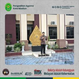 Apel Jumat Sore PA Kota Madiun:  Kejujuran Sebagai Akar Integritas Pelayanan |26-06-2026|