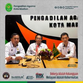 Perkuat Kepercayaan Publik, PA Kota Madiun Siapkan Konten Kreatif dan Pelayanan Berkarakter Melalui Media Digital |29-06-2026|