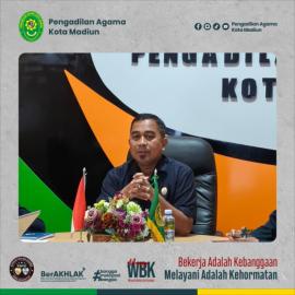 Sekretaris PA Kota Madiun Ikuti Bimtek dan Monev Kinerja Anggaran Triwulan II TA. 2026 |30-06-2026|