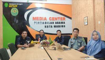 PA Kota Madiun Hadiri Sosialisasi dan Bimbingan Teknis Penilaian Mandiri Pelaksanaan PEKPPP Tahun 2026 secara daring |14-07-2026|
