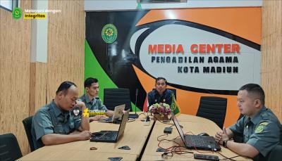PA Kota Madiun Mengikuti Sosialisasi Juknis Pengajuan Usulan RKBMN Tahun Anggaran 2028 |15-07-2026|