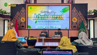 DDTK Administrasi Perkara, PA Kota Madiun Tingkatkan Kualitas Administrasi Penyelesaian Perkara |23-07-2026|