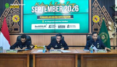 Harmoni Budaya Kerja dan Kedisiplinan Aparatur Pengadilan Agama Kota Madiun: Wujud Nyata Komitmen Pelayanan Prima | (07-10-2026)
